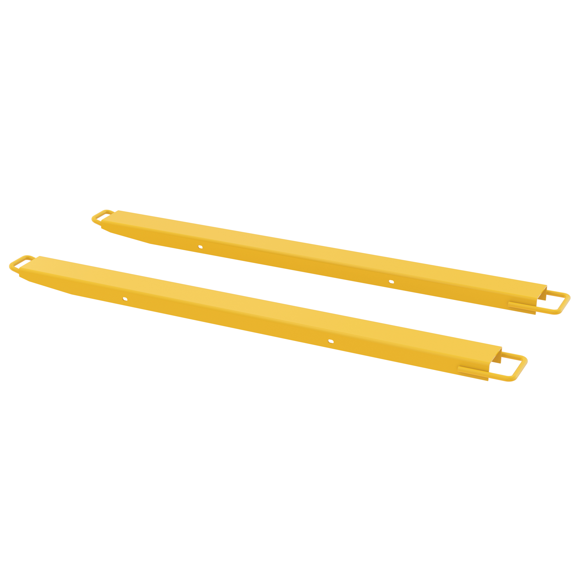 Vestil High-Strength Fork Extensions - 4in. x 63in., 4000 Lb. Capacity, Model# FE-HS-4-63